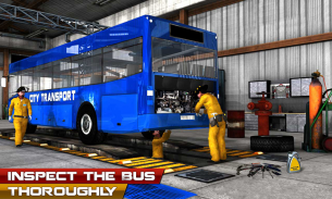 บัส ช่าง รถยนต์ ซ่อมแซม ร้าน3D - Bus Mechanic Shop screenshot 0