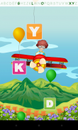 Balloon Alphabet (English) screenshot 2