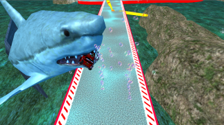 Underwater impossible racing stunts shark attack screenshot 0