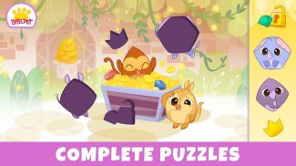 Learning Games for Toddler - Bibi.Pet Jungle screenshot 9