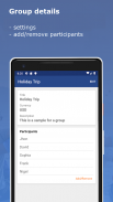 Group Xpense - track & split screenshot 2