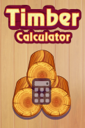 Timber Calculator screenshot 0