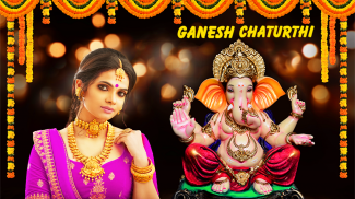 Ganesh puja photo frame 2024 screenshot 12