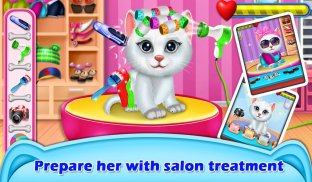 My Kitty Salon Makeover Games screenshot 0