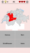 Swiss Cantons - Quiz about Switzerland's Geography screenshot 0