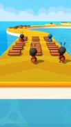 Bee shortcut run: Fun run race screenshot 1