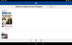 VLT e-tidning screenshot 0