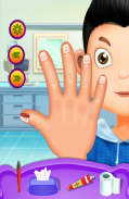Médico de la mano juego niños screenshot 2
