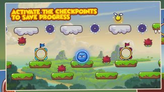 Super Ball Jump: Bounce Adventures screenshot 1