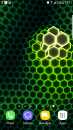 Neon Cells Particles 3D Live Wallpaper screenshot 15