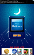 Six Kalimas with Audio screenshot 1