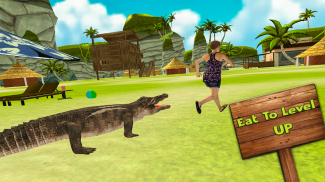 Hungry Crocodile Attack Simulator 2019 screenshot 0