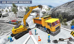 Snow Drive Rescue Plow Excavator 2018 screenshot 2