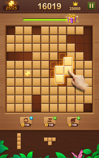 Wooden 100 Block Puzzle Game para Android - Download