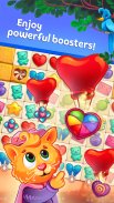 Sweet Hearts - Cute Candy Match 3 Puzzle screenshot 0