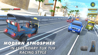 Tuk Tuk Rickshaw:  Auto Traffic Racing Simulator screenshot 13