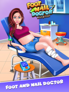 Foot and Nail Doctor Simulator screenshot 5