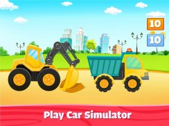 سيارة الأطفال: مُحاكي وصانع السيارات ـ ألعاب أولاد screenshot 7