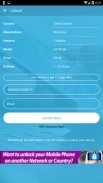 Free Unlock Network Code for Motorola SIM screenshot 2