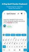 AI Eng Spell Checker Keyboard screenshot 0