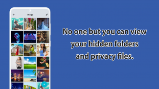 Hides photos and video files screenshot 1