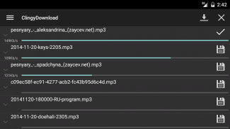 ClingyDownload Manager screenshot 0