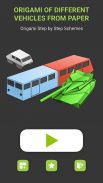 Origami Paper Vehicles screenshot 3