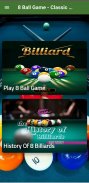 8 Ball Game Classic Billiards screenshot 1