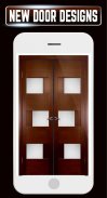 Door Modern Home Designs Furniture Main Wood Ideas screenshot 5