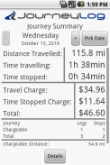 PhoneTrack Mileage Logger screenshot 0