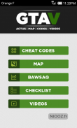 Map & Cheats for GTA V screenshot 0