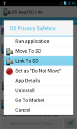 DroidSail Super App2SD Lite screenshot 1
