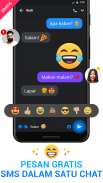 Messenger - Pesan, pesan teks,SMS Messenger gratis screenshot 3