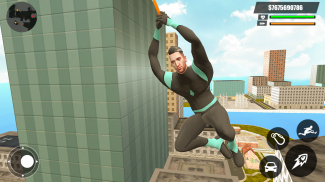 Green Rope Hero Crime City Games – Gangstar Crime screenshot 1