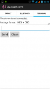 BluetoothTerm screenshot 2