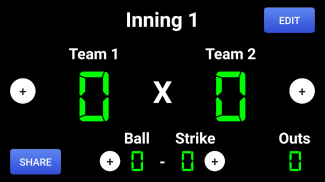 Virtual Scoreboard - Cricket, Kabaddi and more screenshot 1