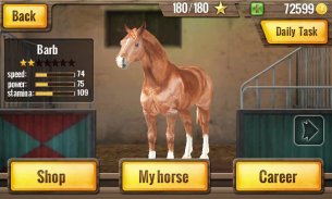 การแข่งม้า 3D - Horse Racing screenshot 3