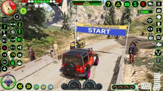 4x4 Prado Mountain Drive Game screenshot 0