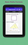Math Formula, Mathematics basics Formula screenshot 7