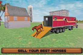 Horse Stunts Transporter Truck screenshot 3