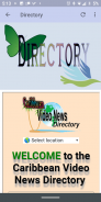 Caribbean Video News Directory screenshot 2
