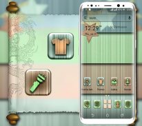 Colourful Wooden LauncherTheme screenshot 0