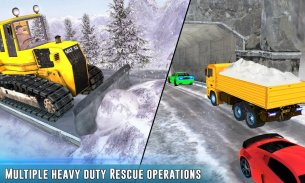 Grand Snow Excavator Sim truck screenshot 14