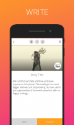 Launchora - Write, Read Stories and Poems screenshot 0