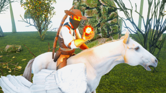 simulador de vôo de cavalo 3D screenshot 1