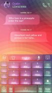 Glitter Keyboard Theme & Emoji screenshot 4