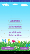 Addition and Subtraction screenshot 1