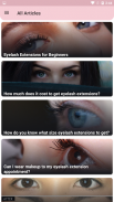 👀Eyelashes - extensions, eyelash lift, curling screenshot 0