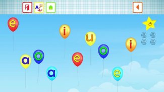 VOWELS FOR KIDS IN SPANISH screenshot 5