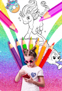 Rainbow Glitter Coloring Book screenshot 5